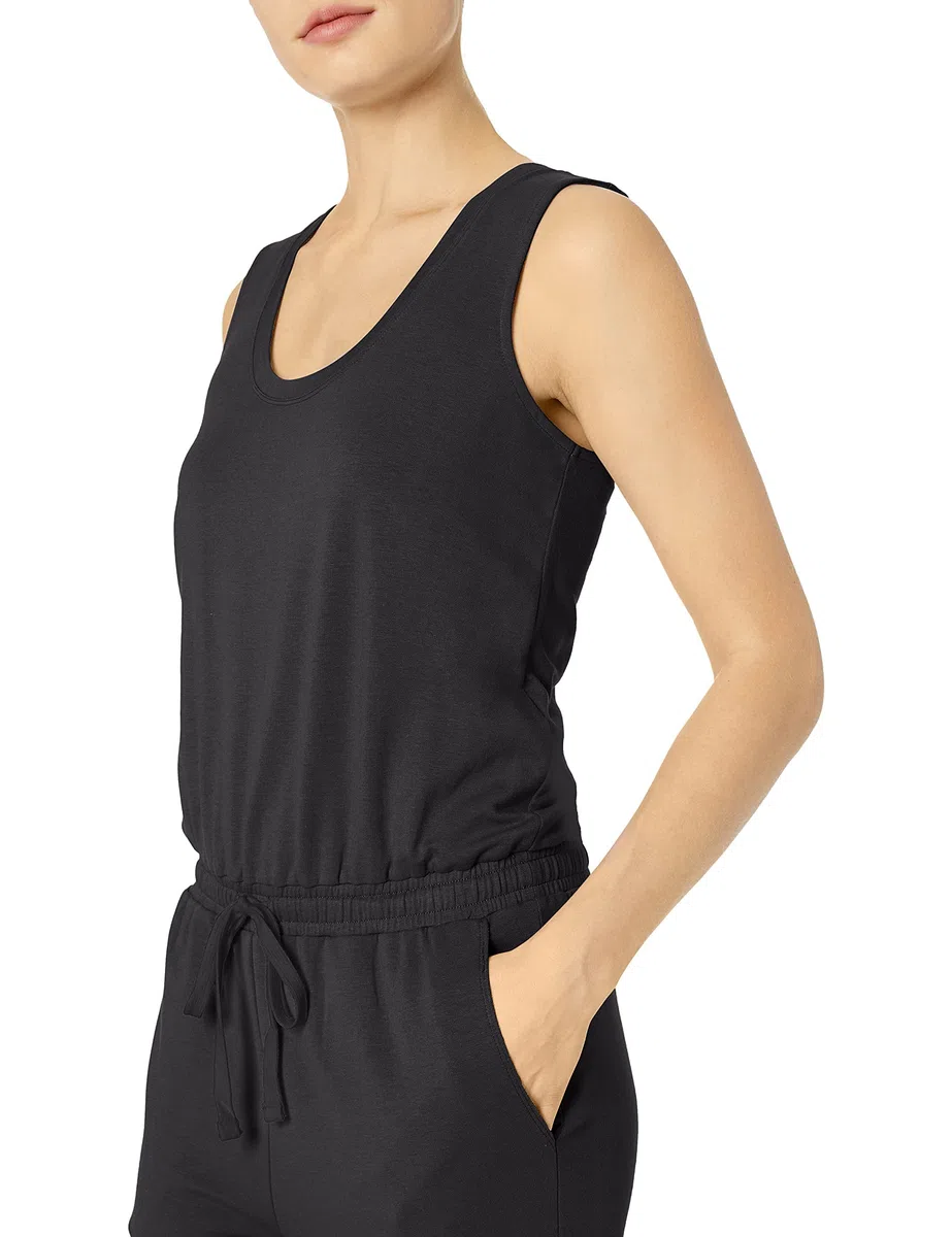 Amazon Essentials Damen Studio-Frottee-Overall, 68,0cm Beininnenlänge (Erhältlich in Übergröße)