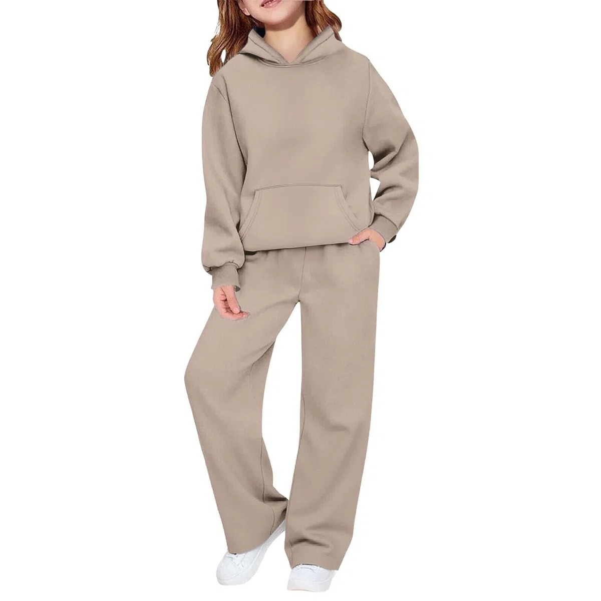 Jogginganzug Mädchen Trainingsanzug Bekleidungsset 2tlg Sweatjacke & Jogginghose Kinder Sportanzug Freizeitanzug,Jogginganzug Mädchen 158,Weich und bequem