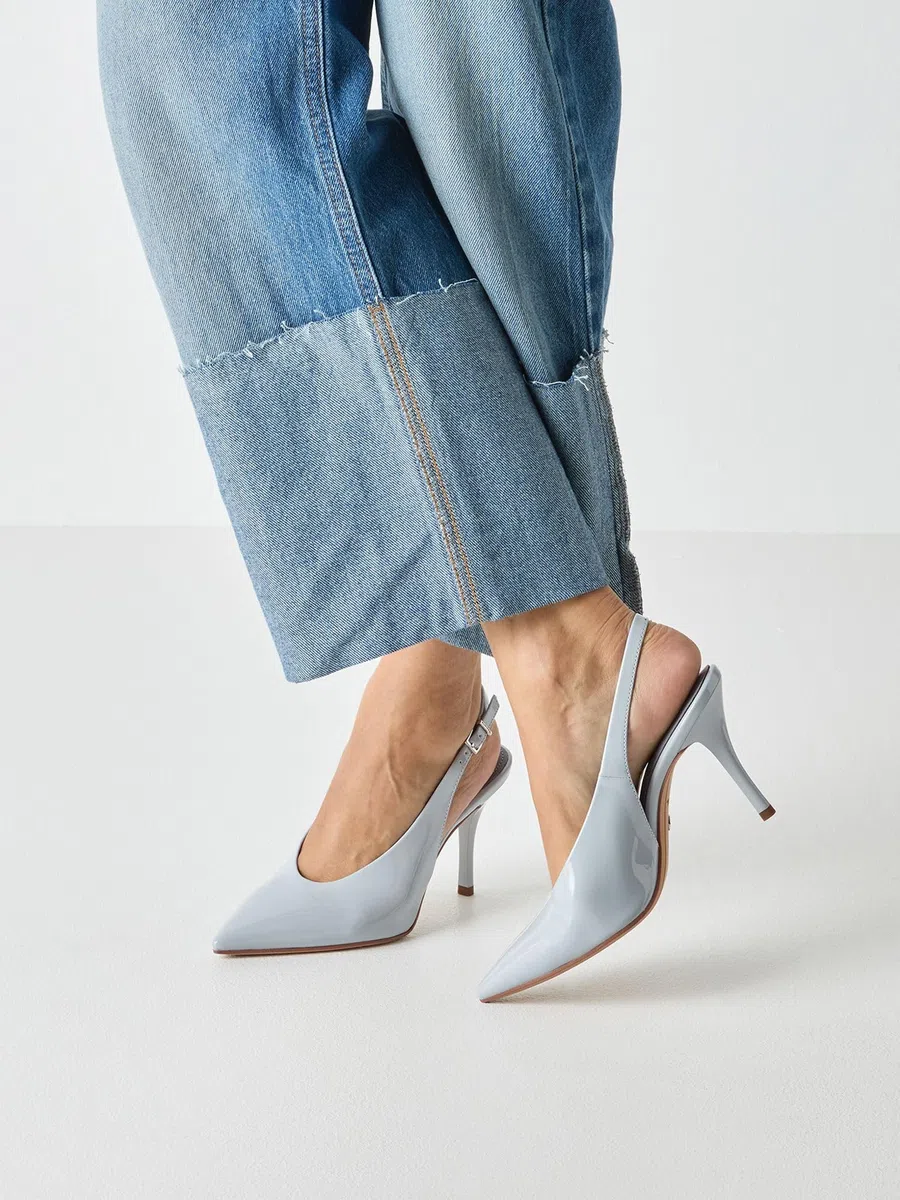 Tamaris Damen Sling Pump mit Stilettoabsatz