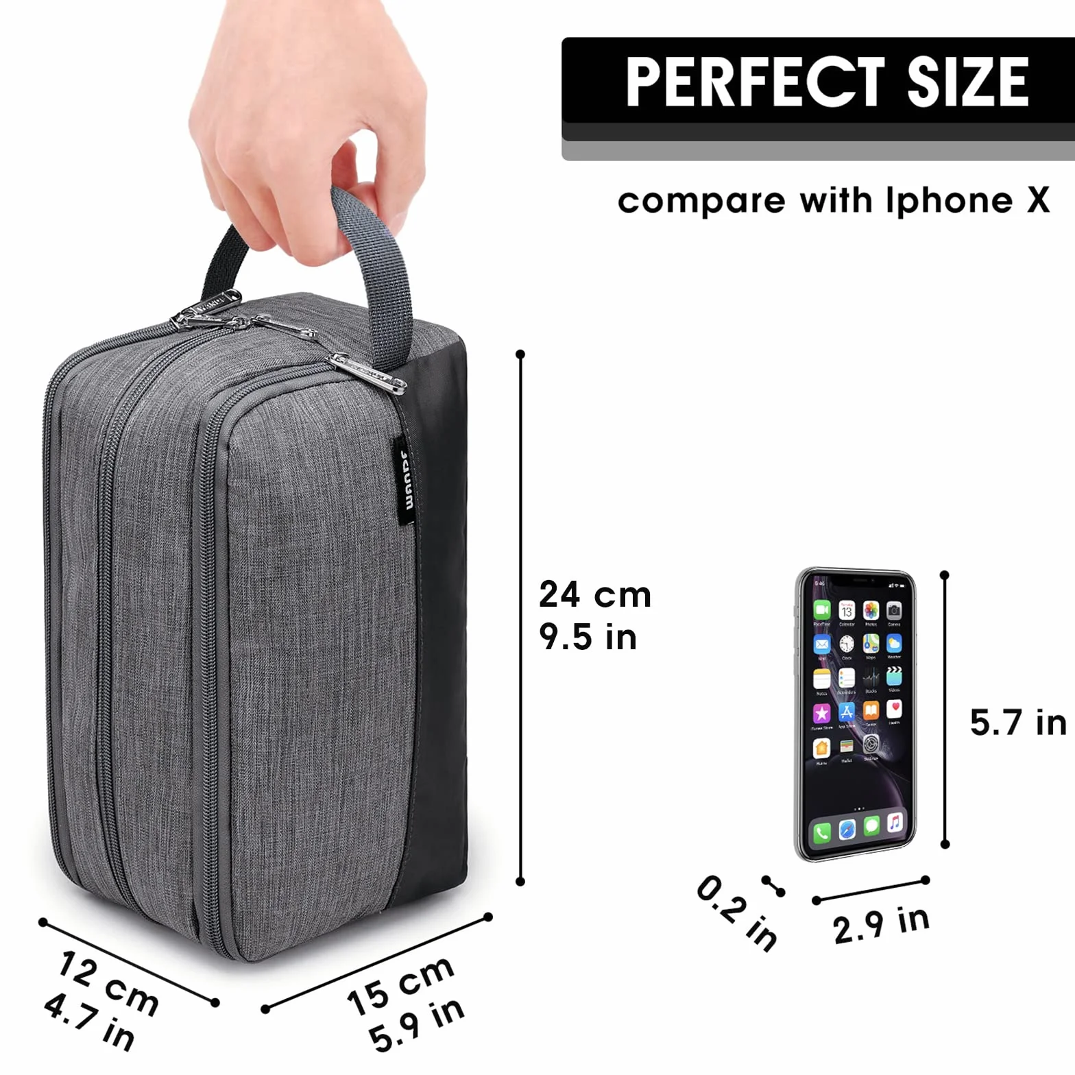 WANDF Kulturbeutel Herren Reise Kulturbeutel Reisezubehör Kulturbeutel Kulturbeutel Kosmetiktasche Damen Toilettenorganizer