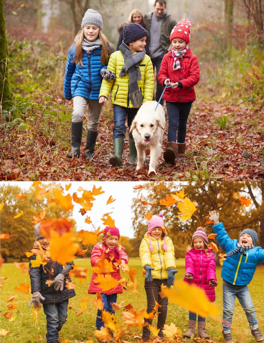 OCERA Winter Thermowäsche-Set für Kinder, aus Baumwolle für Schnee, Ski, Snowboard, Schlitten Wandern oder zuhause, warme angeraute Innenseite