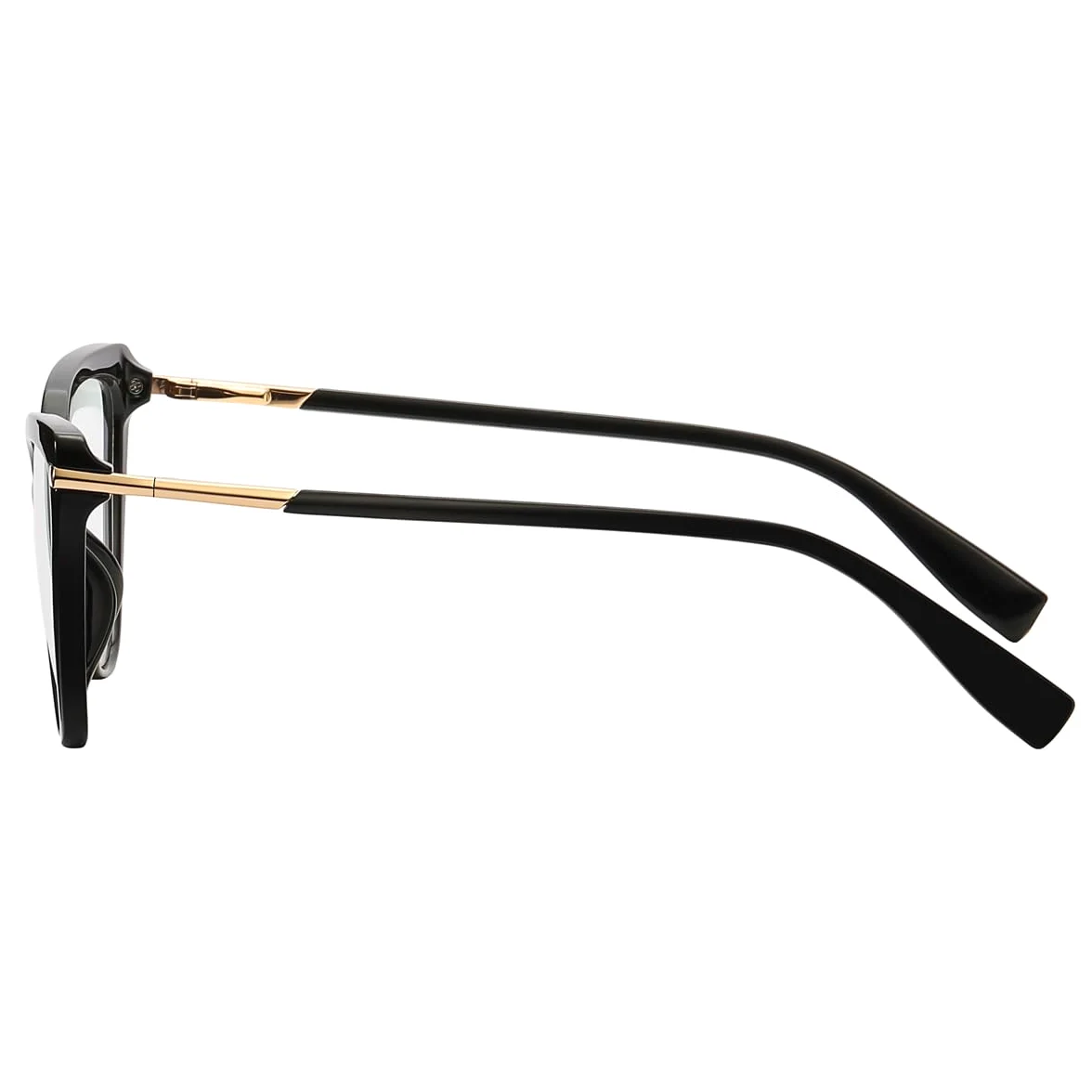 Blue Light Blocking Glasses Women Fashion Eyeglasses Cat Eye Glasses Frame TR90 Eyewear Half Metal