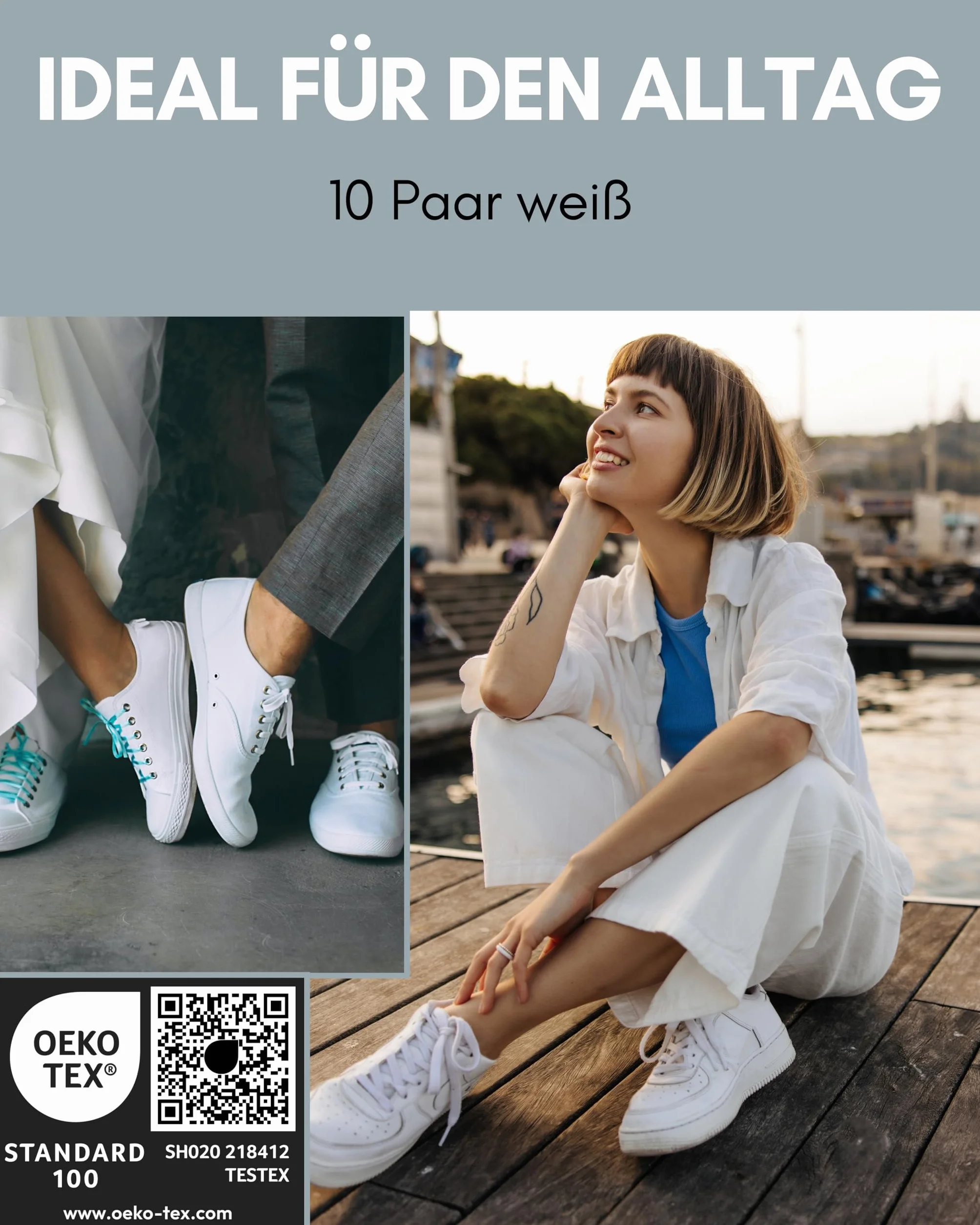 HELDENWERK 10 Paar Füsslinge für Damen & Herren - Unsichtbare Sneaker-Socken atmungsaktiv & bequem - Füßlinge in schwarz, weiß, grau