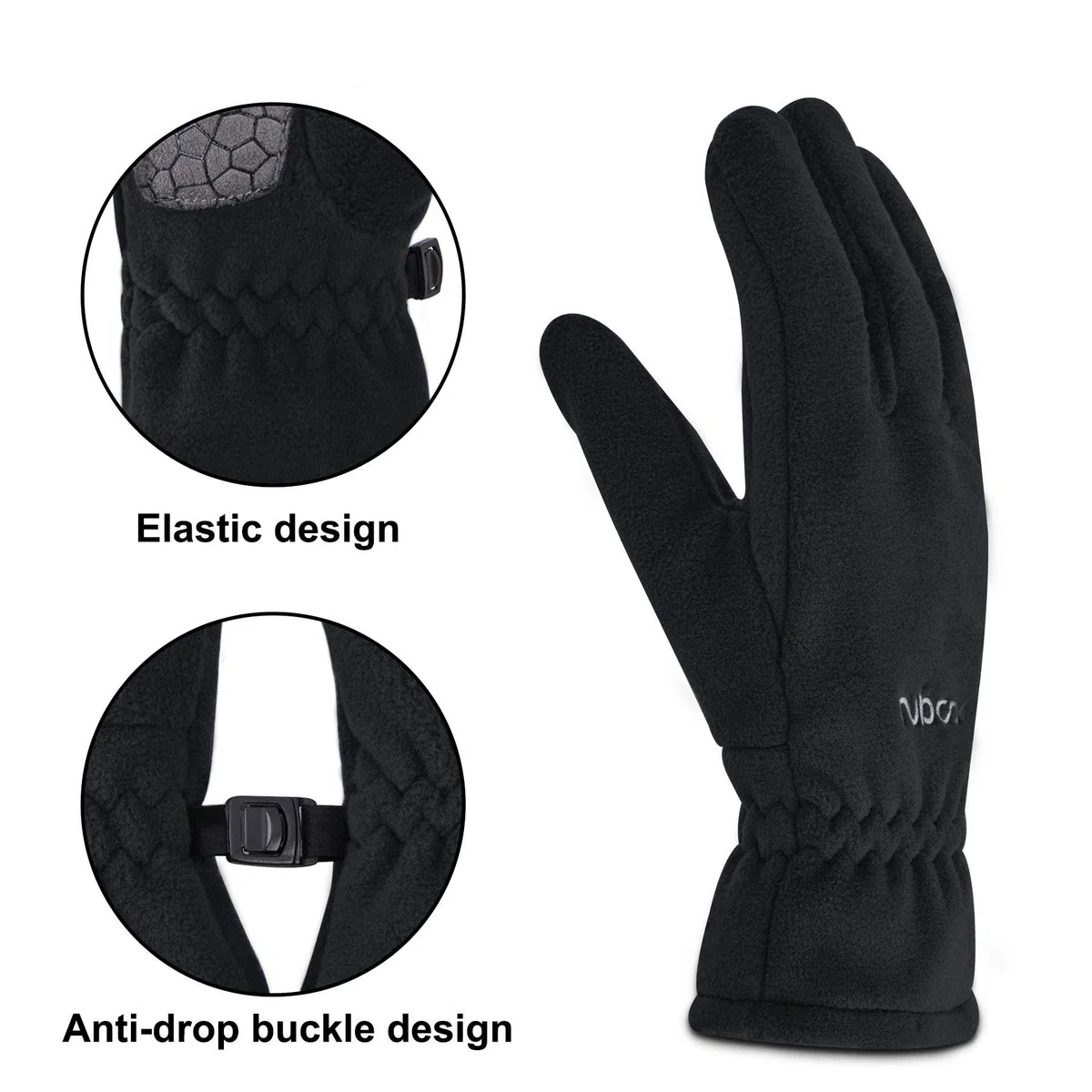 Arcweg Handschuhe Kinder Fleece Warm Laufhandschuhe Winter Gloves rutschfest Fahrradhandschuhe Touchscreen Winterhandschuhe Jungen Mädchen Fingerhandschuhe Sport Outdoor Camping Wandern Laufen