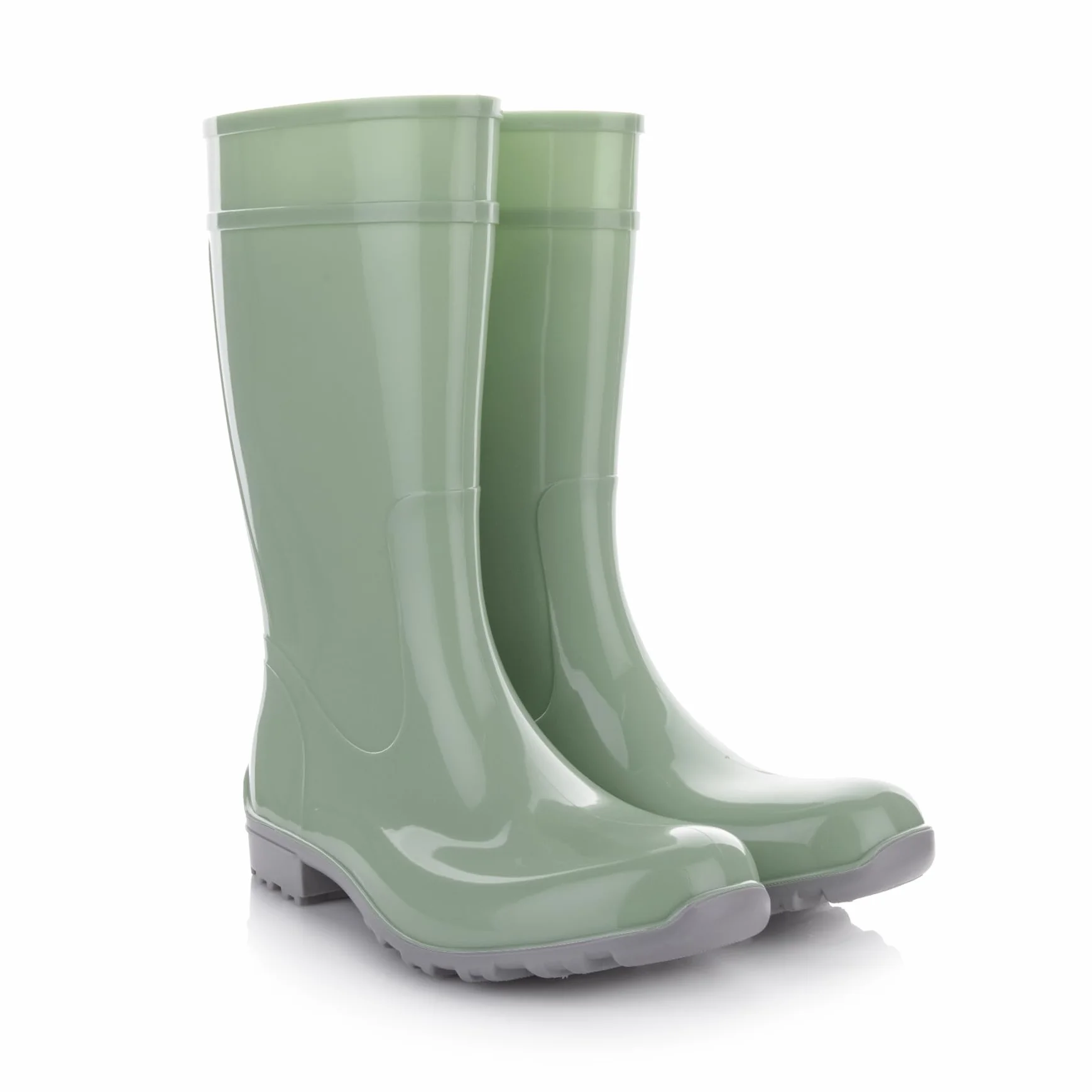 LEMIGO Damen Gummistiefel Wasserdicht Hohe Regenstiefel Gartenschuhe 967 ILSE 36-42 EU