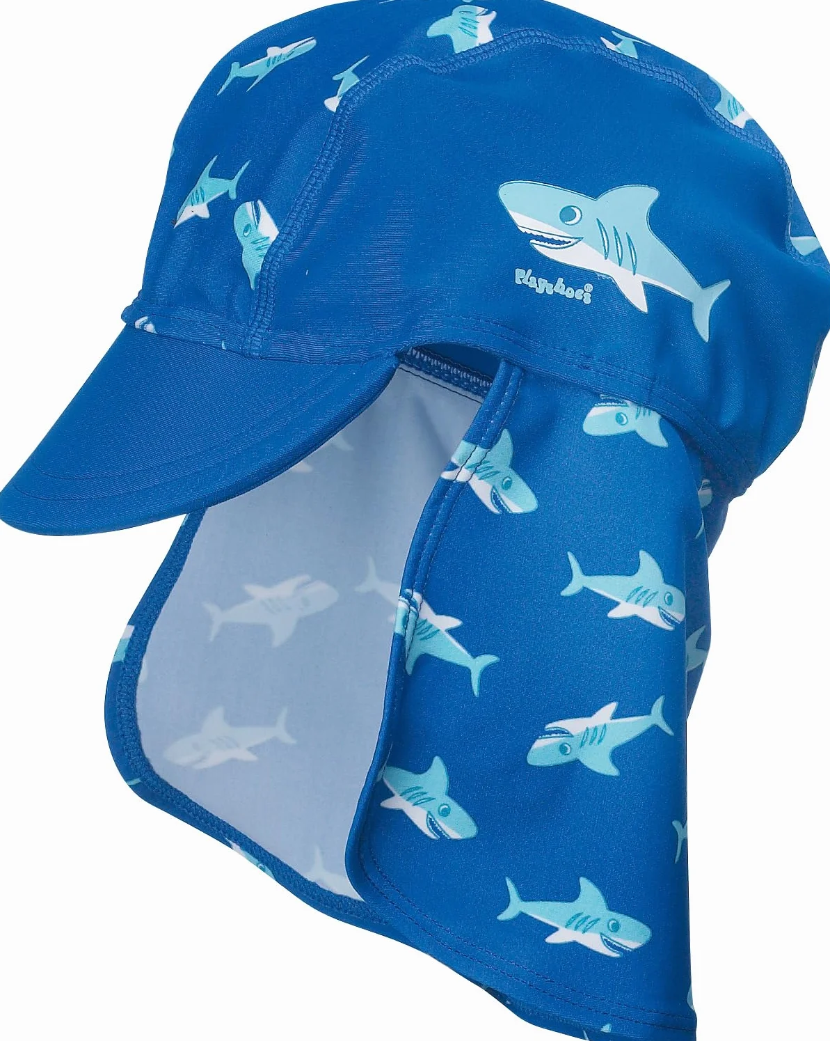 Playshoes Badekappe Kopfbedeckung Unisex Kinder,Hai,53