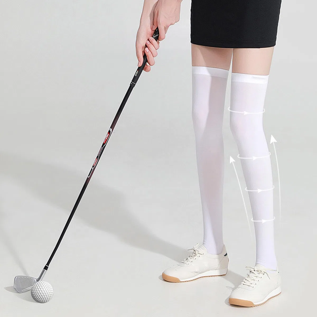 Ice Silk UPF50 Cool Socken für Sonnenschutz, atmungsaktive Socken
