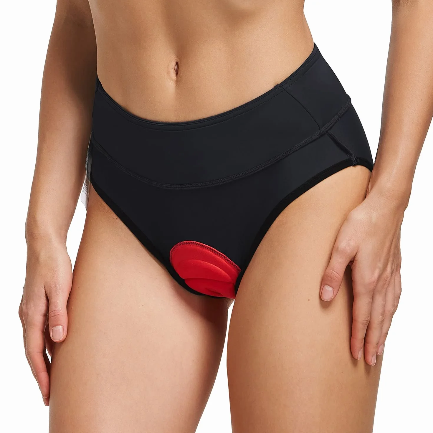 baleaf Damen Radsport Unterwäsche 3D gepolsterte Fahrradshorts Leichte schnell trocknende Radhosen Atmungsaktiv Radlerunterhose mit 3D Gel Sitzpolster