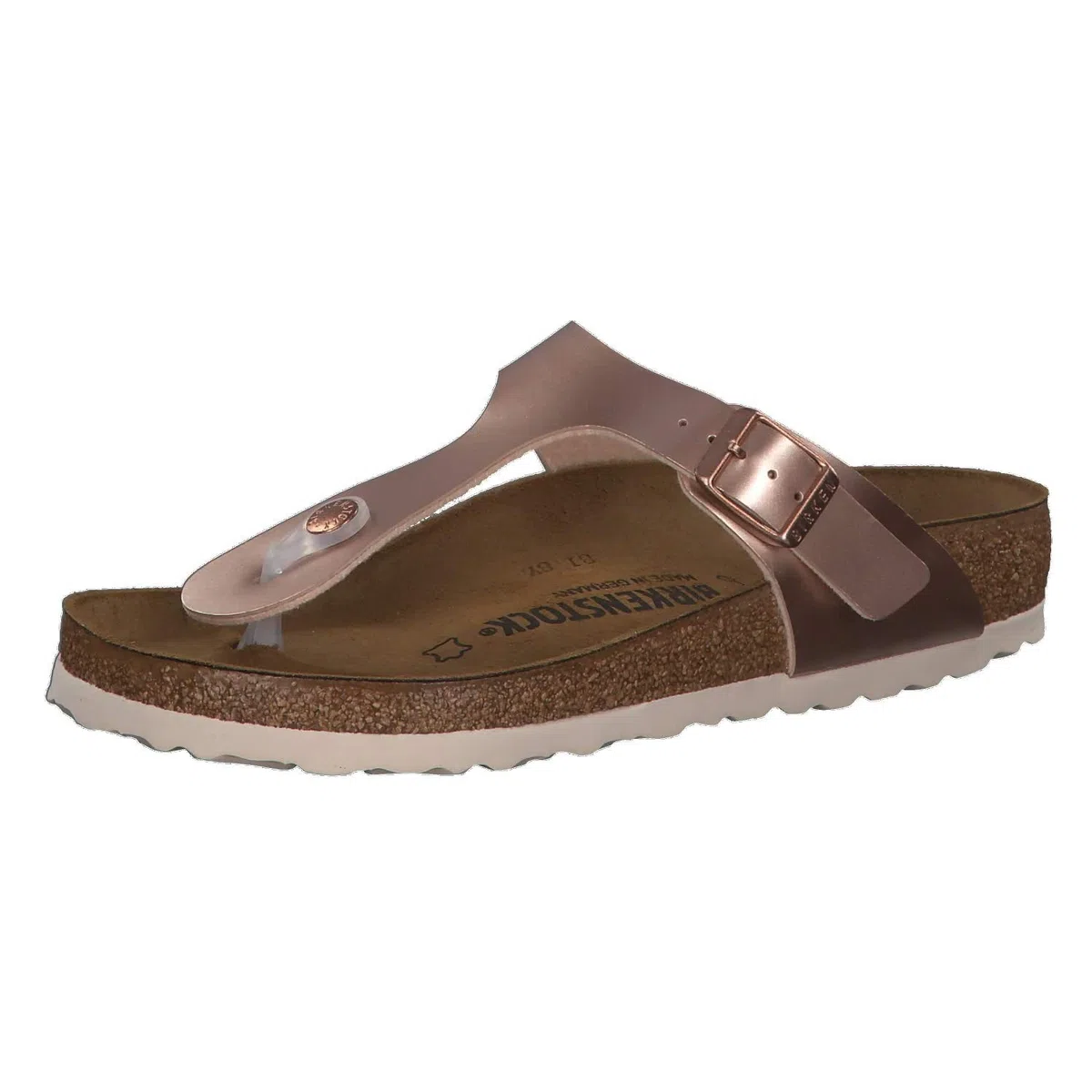 Birkenstock Gizeh Kids BF Electric Metalli, rose(electricmetalliccopper (00884)), Gr. 38