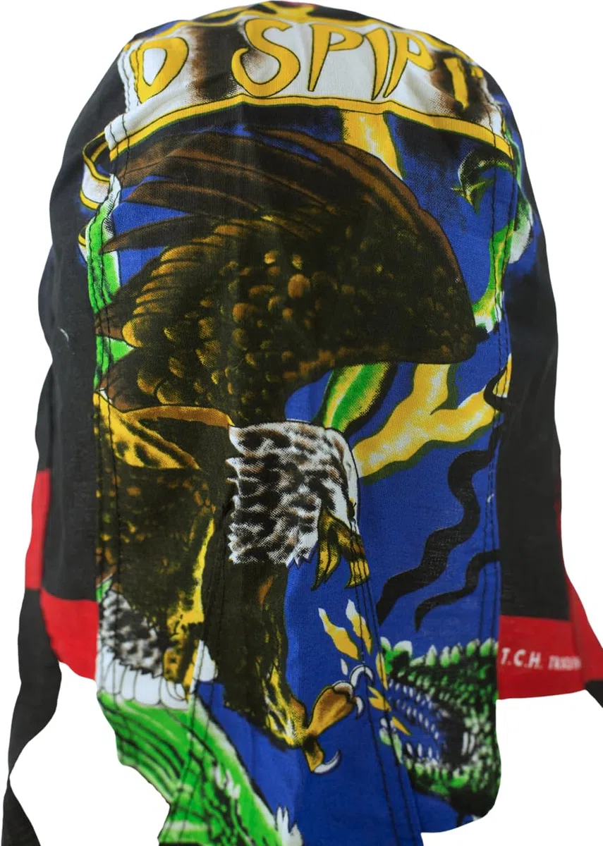 fashionchimp Zandana aus 100% Baumwolle, Bandana-Kopftuch, Bikertuch für Damen und Herren, Muster-Print