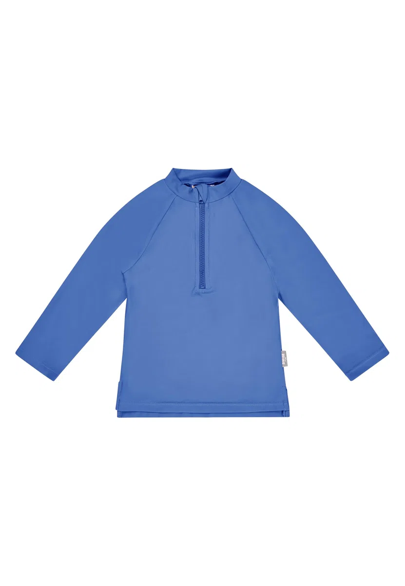 Sterntaler Badeshirt Langarm Uni – Kinder-Bademode aus elastischem Polyamid, Langarm, unifarben, Reißverschluss vorne mit Kinnschutz, Stehkragen, UV-Schutz 50+