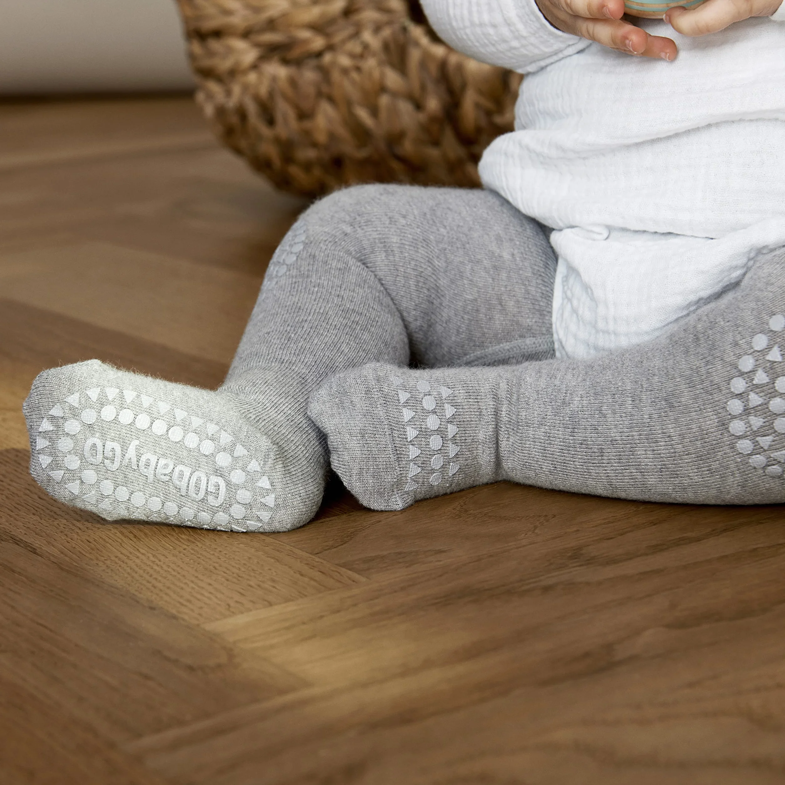 GoBabyGo Unisex Baby Gobabygo Rutschfeste Strumpfhosen Strumpfhose (1er Pack)