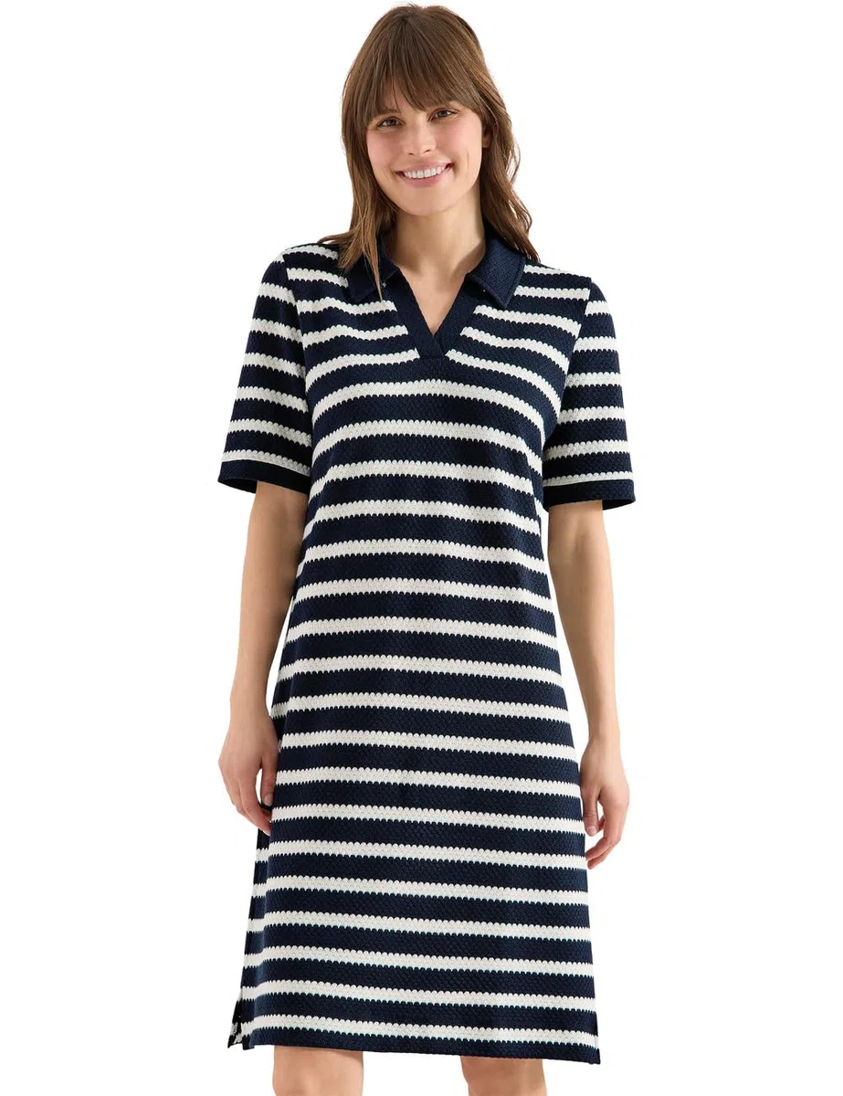 Cecil Damen 1409310 Knielanges Kleid in Ajourstrick (1er Pack)