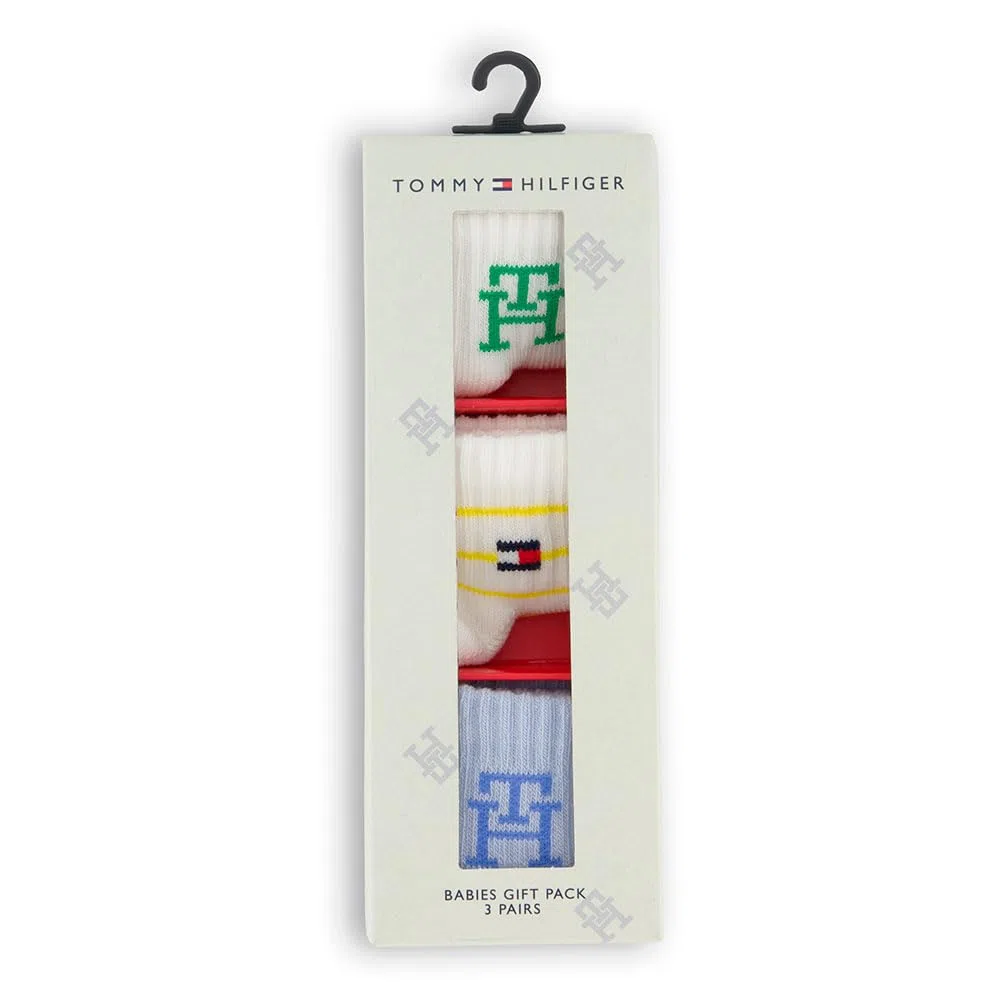 Tommy Hilfiger Unisex Baby Giftbox Crew Sock