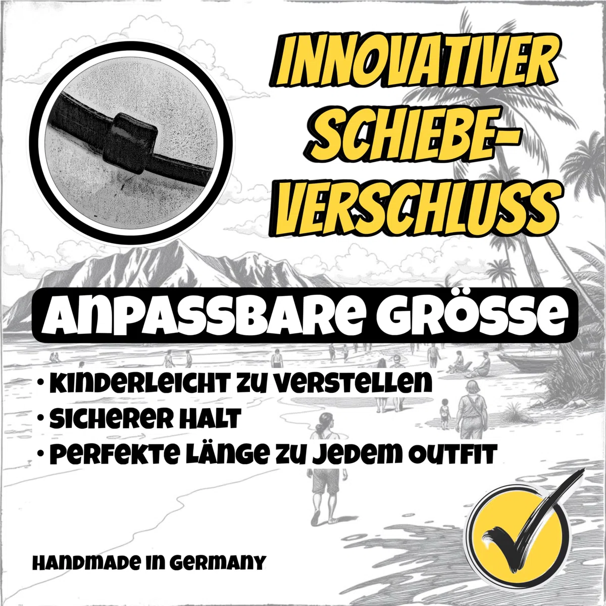 HANA LIMA 1 von 12 Sternzeichen Tierkreiszeichen an verstellbarer Halskette Horoskop Horoscope Lederkette Surferkette