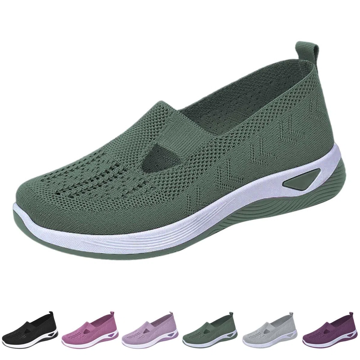 Orthopädische Schuhe Damen,Weite H Walkingschuhe Vermascht Sneaker Sommer Atmungsaktiv Memory Schaum Krankenschwester Sportschuhe Sommerschuhe Bequeme Outdoor Turnschuhe Damen Laufschuhe