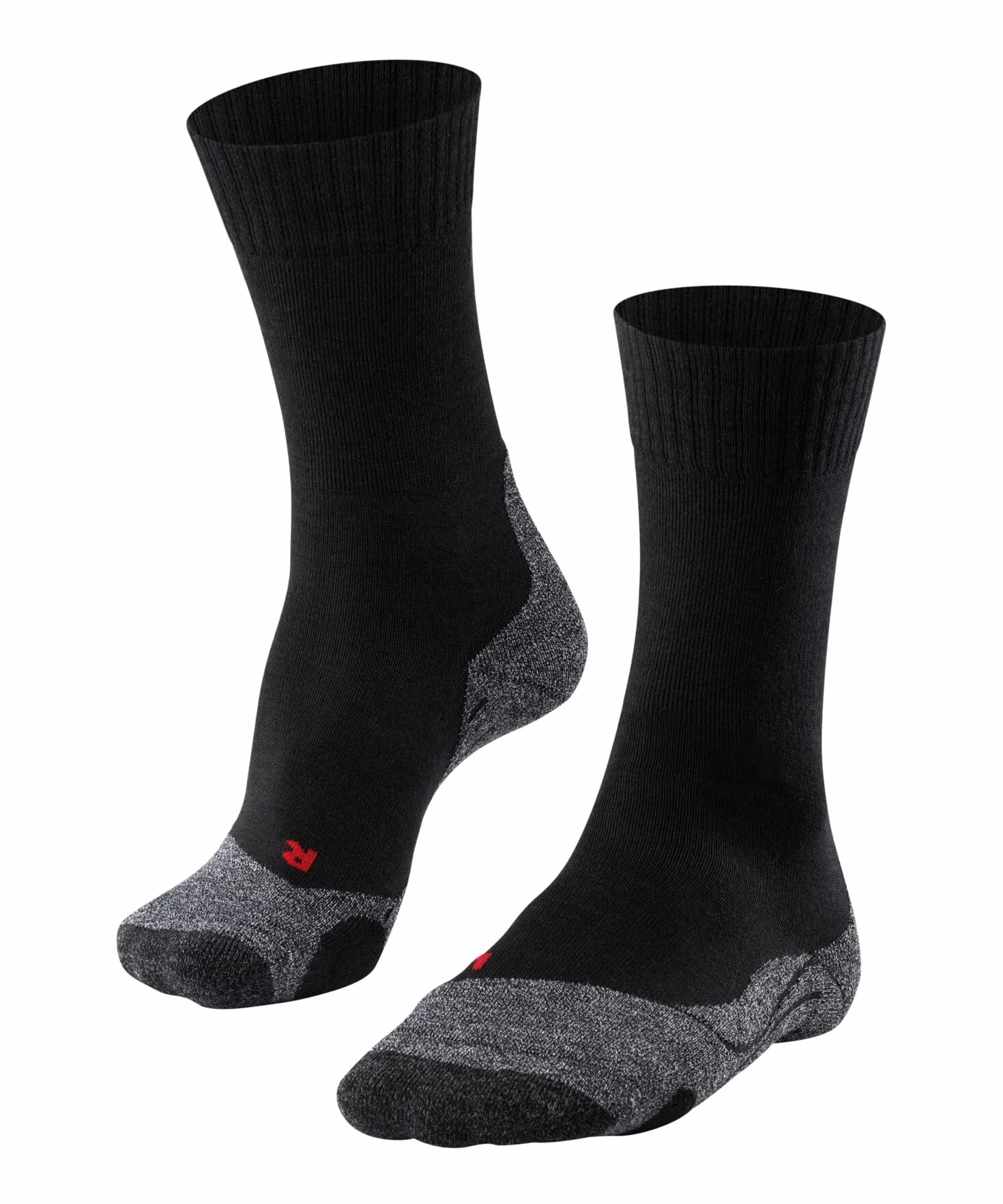 FALKE Herren TK2 Wandersocken atmungsaktive schnelltrocknende klimaregulierende geruchshemmende Wolle Funktionsmaterial mittelstarke Polsterung antiblasen lang warm Trekkingsocken 1 Paar