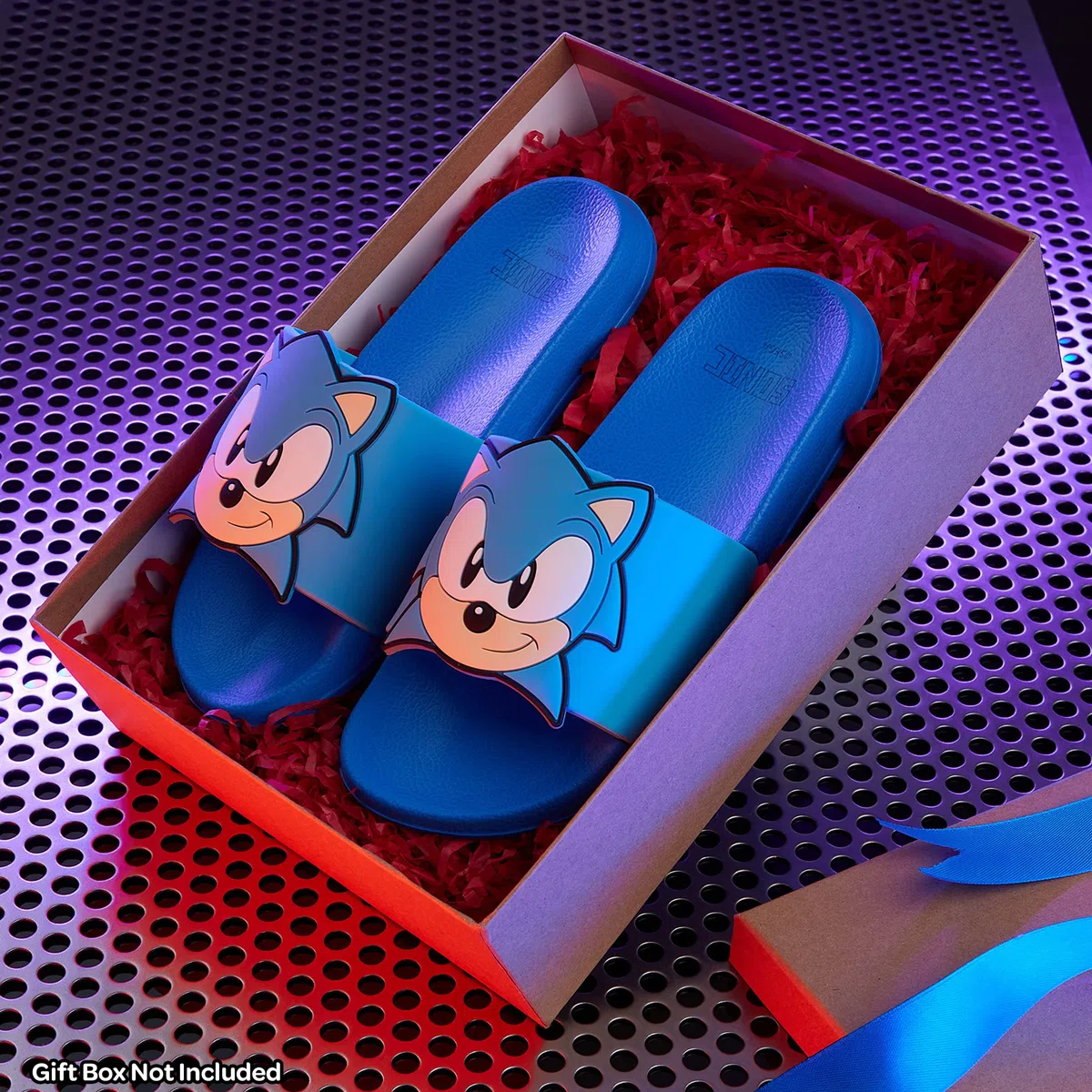 Sonic the Hedgehog Badelatschen Sommer | Badeschuhe für Jungen und Mädchen in der Größe 28-34 |