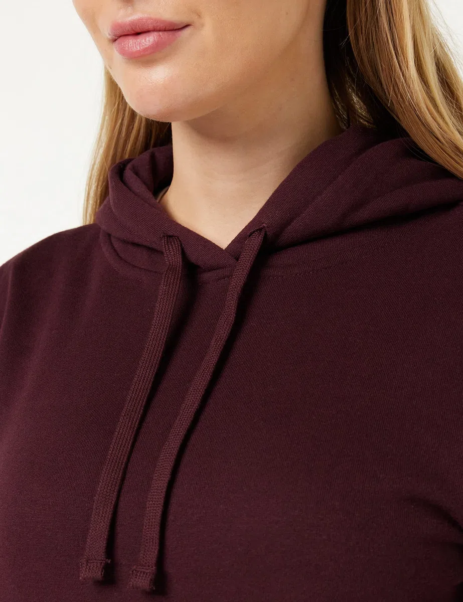 Amazon Essentials Damen Fleece-Kapuzenpullover in normaler Passform (in Übergröße erhältlich)