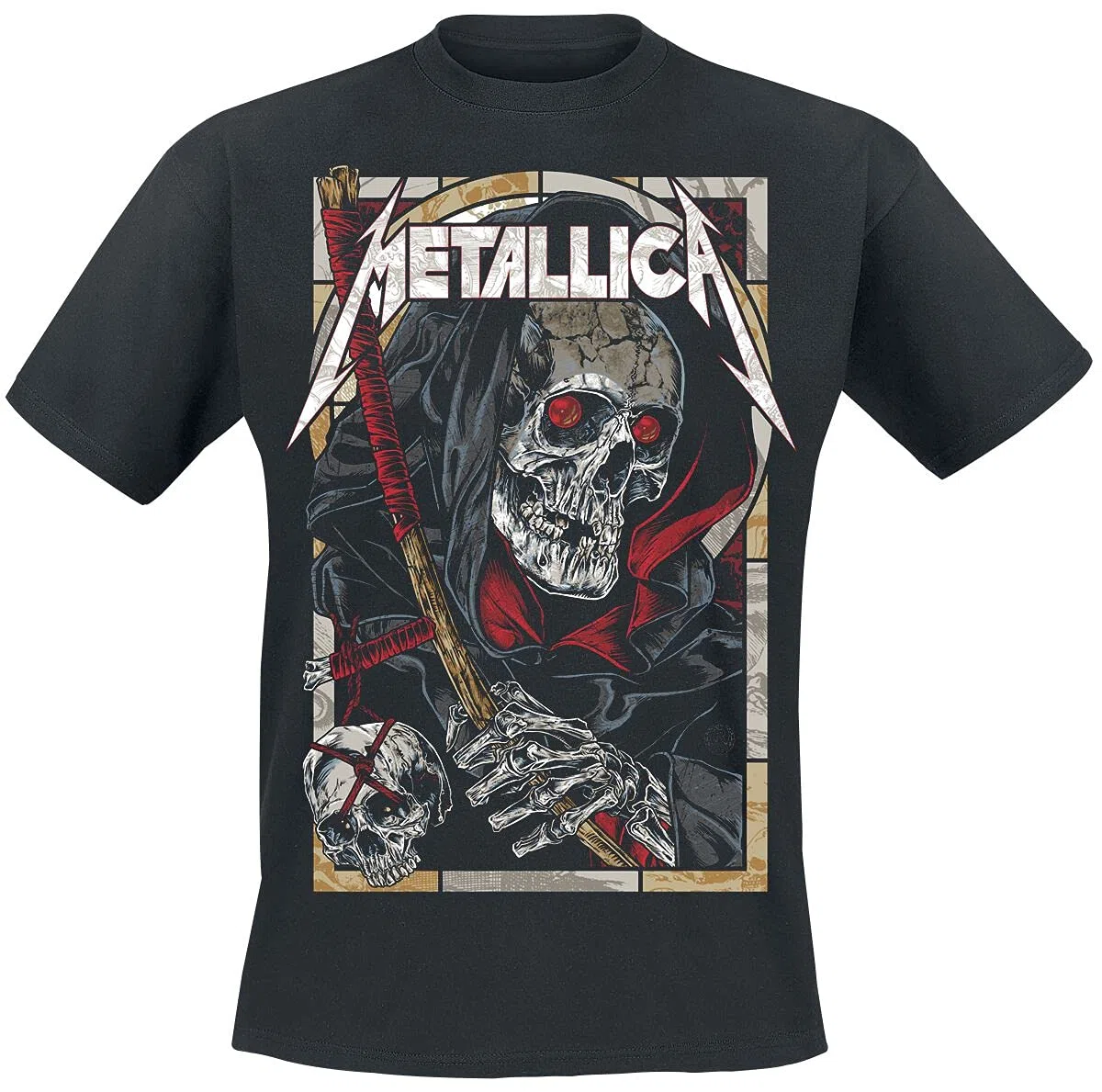 Metallica Death Reaper Unisex T-Shirt schwarz Band-Merch, Bands
