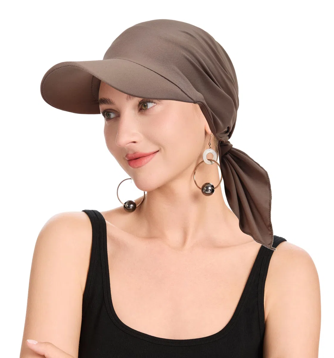 ZLYC Damen Beanie Chemo Headwear Brim Visor Hat