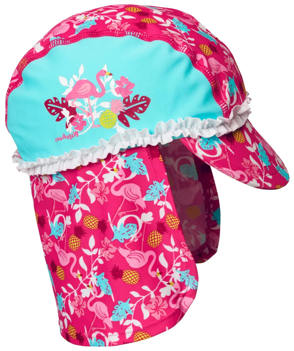 Playshoes Kopfbedeckung Unisex Kinder,Flamingo,53