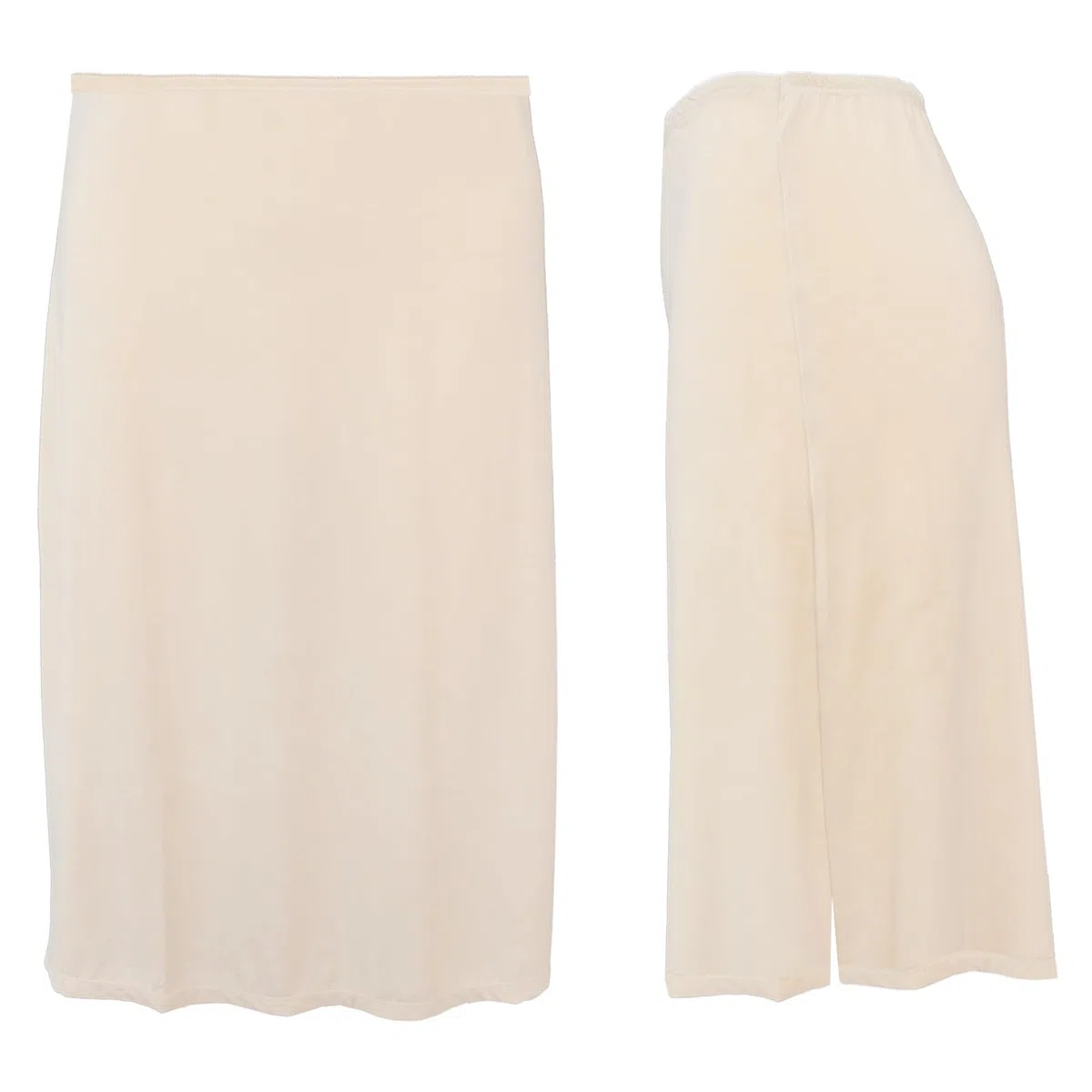 BestSale247 Damen Unterrock - Kurz ca. 50 cm oder Lang ca. 70 cm - Unterröcke Elegantes Unsichtbar Underskirt