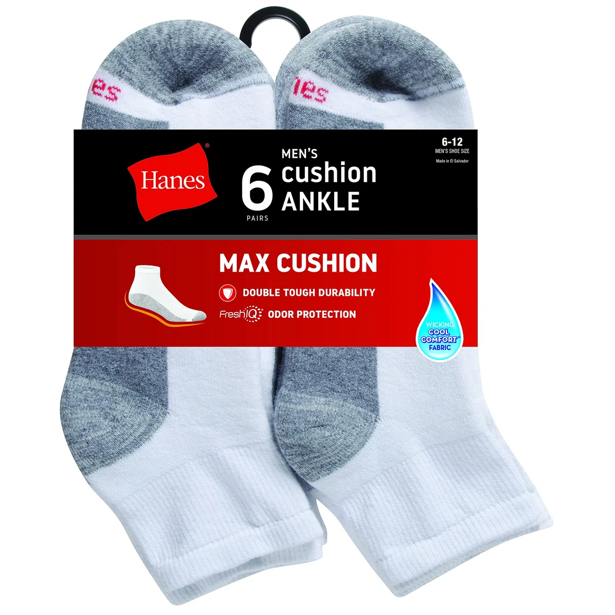 Hanes Knöchelsocken für Herren