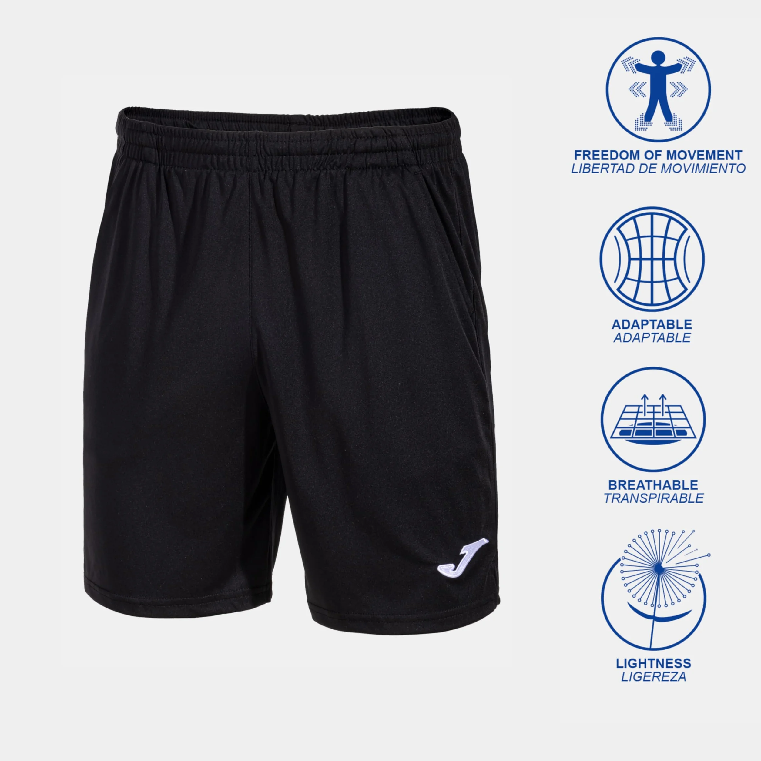 Joma Herren Sportshorts, 6XS - 3XL - Mit Taschen und Elastischem Bund mit Kordelzug – Drive