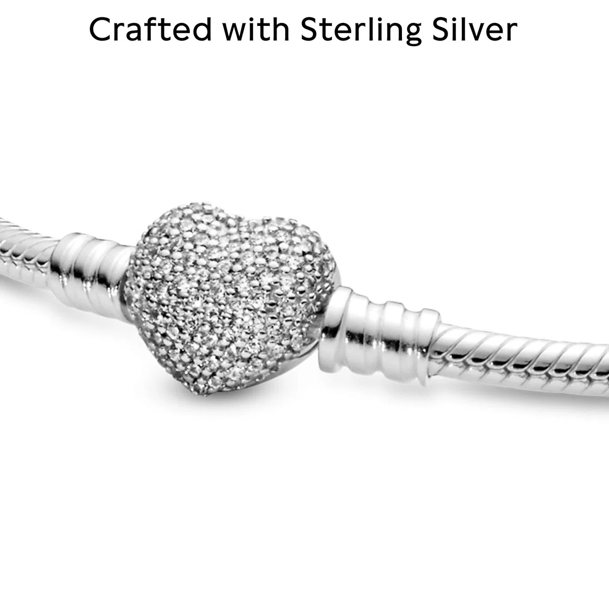 Pandora Damen-Charm-Armbänder 925 Sterling Silber 590727CZ-19