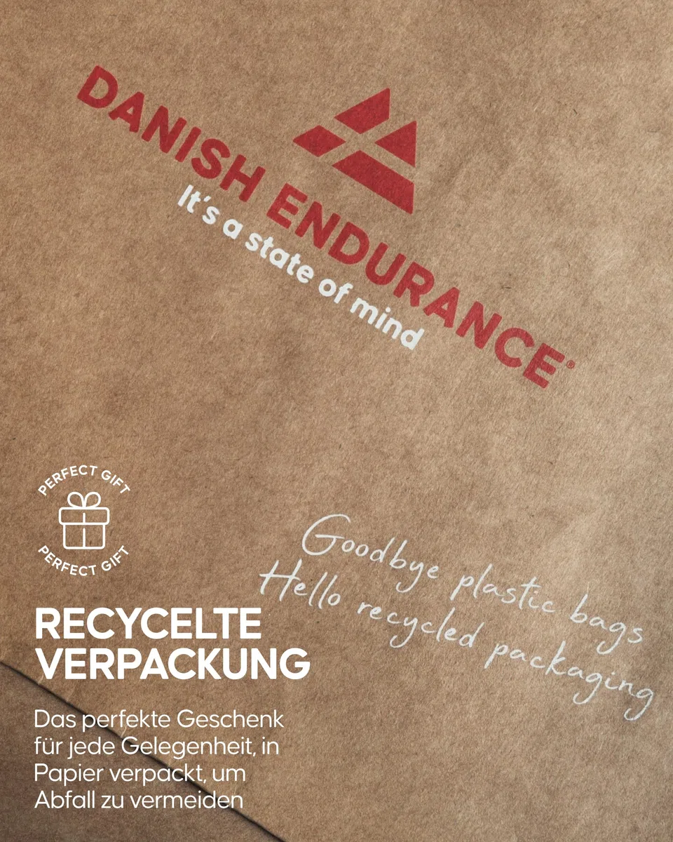 DANISH ENDURANCE Medizinische Kompressionsstrümpfe aus Bio-Baumwolle, 14-18 mmHg, Stützstrümpfe, Kompressionssocken, Thrombosestrümpfe Flug, Schwangerschaft, Laufen, Damen & Herren, 1 oder 3 Paar