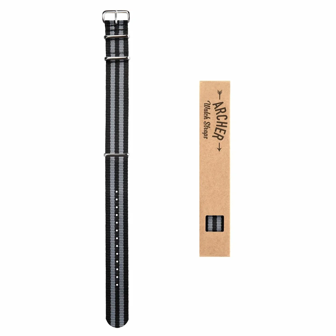 Archer Watch Straps - Klassische NATO Nylon Uhrenarmbänder