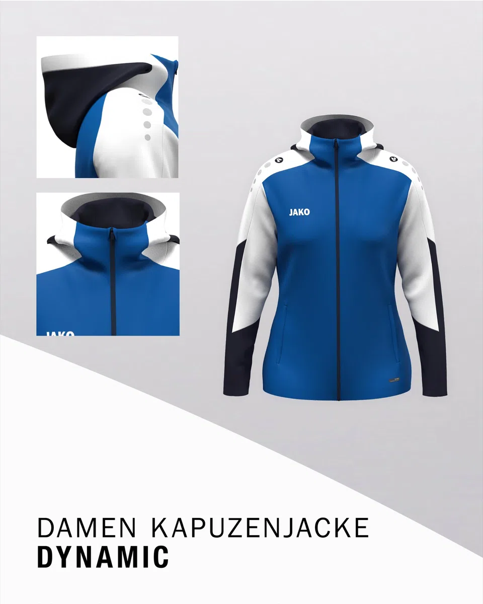 JAKO Dynamic Kapuzenjacke Damen Damen