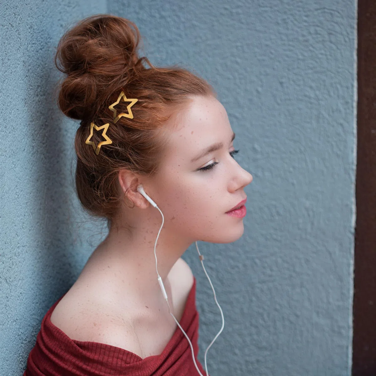20 Stück Metall Stern Haarspangen mit Schnappverschluss, Stern Haarspangen Y2K Haarschmuck Nette Pentagramm Hair Clips Snap Aesthetic Accessoires Haarspange Für Frauen Und Mädchen(Gold, Silber)