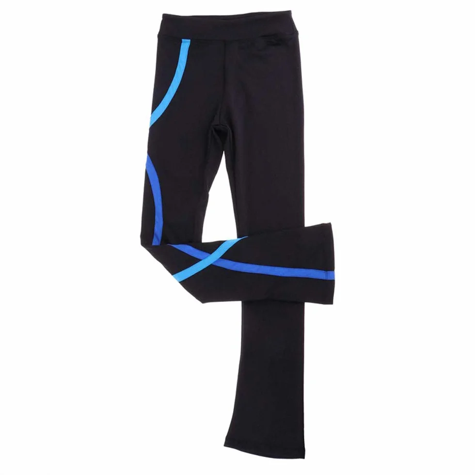LIUHUO Mädchen Skating Pants Eiskunstlauf-Trainingshose Plus Samt