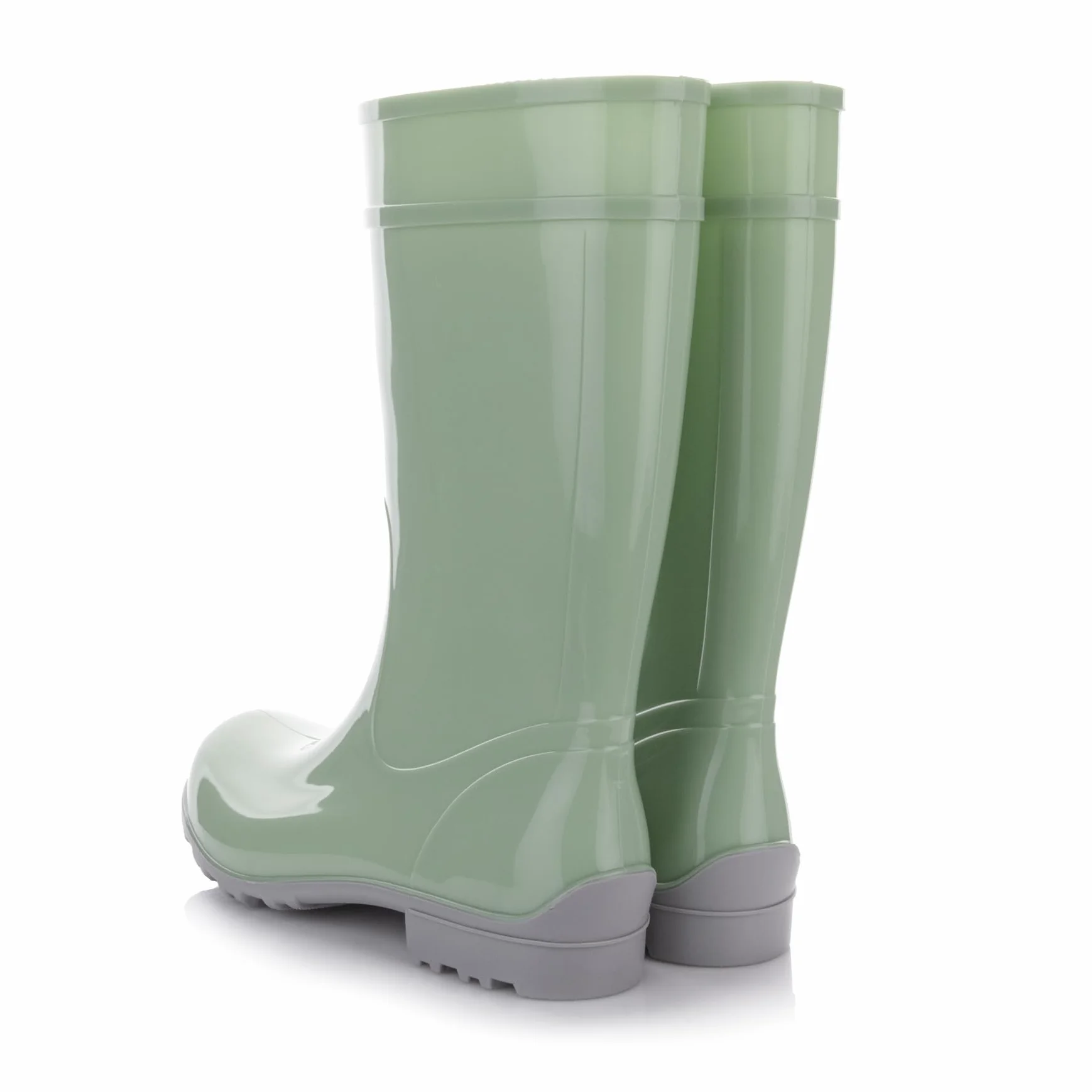 LEMIGO Damen Gummistiefel Wasserdicht Hohe Regenstiefel Gartenschuhe 967 ILSE 36-42 EU