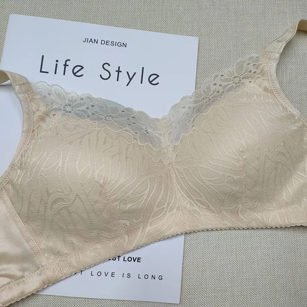 Sendyou ES66 Damen-BH mit Taschen, Mastektomie für Brustprothesen, schöne Spitze