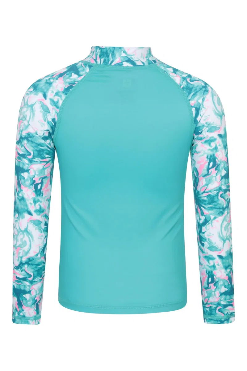 Mountain Warehouse Neoprenanzug Kinder - Langarm-Neoprenanzug mit UV-Schutz Rash Guard, Schwimmanzug für Jungen und Mädchen - Frühling, Sommer