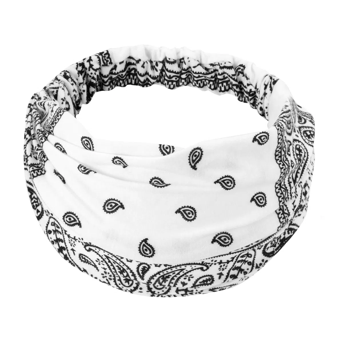 WILLBOND 6 Stücke Paisley Bandana Stirnband für Frauen mit Elastischem Yoga Einstellbare Turban Headwrap
