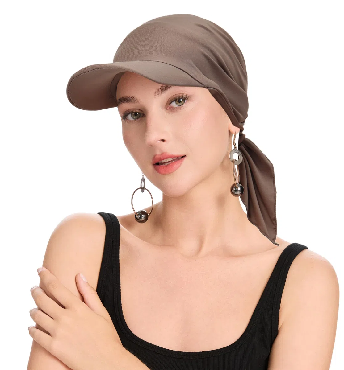 ZLYC Damen Beanie Chemo Headwear Brim Visor Hat