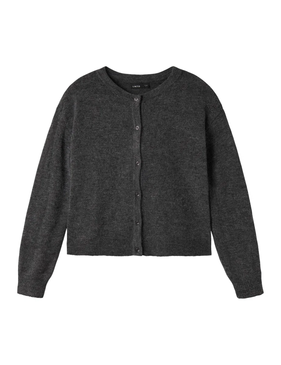 Name IT Mädchen Nlflodet Ls Short Knit Cardigan Noos Strickjacke (1er Pack)