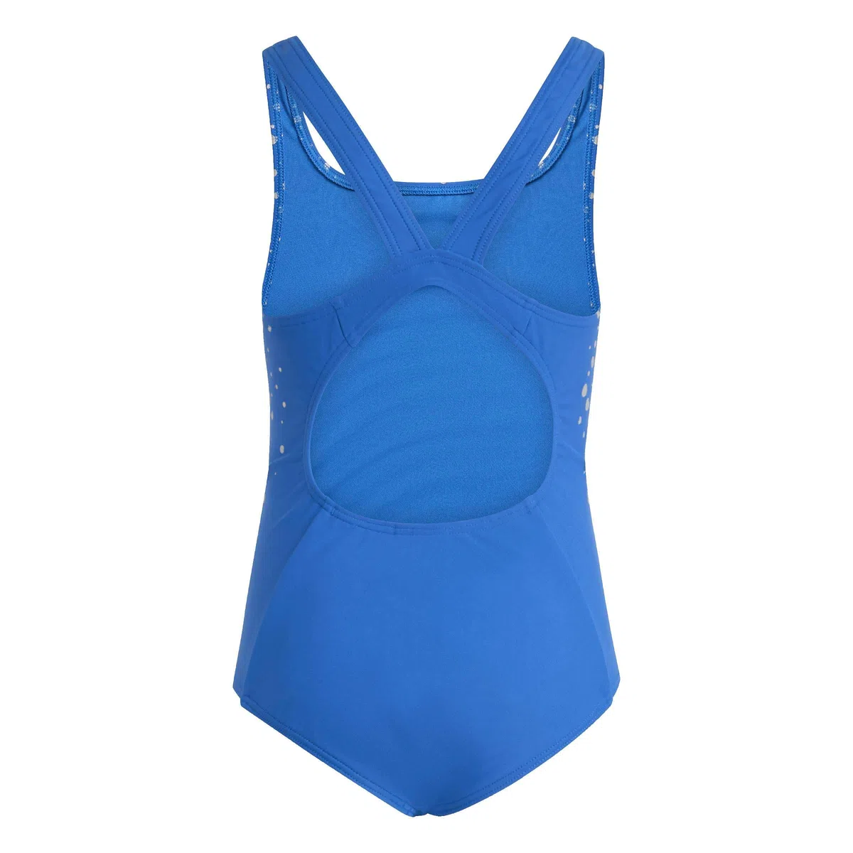 adidas Unisex Kids Badeanzug mit V-förmigem Rückendesign und Glitzer-Details für Kinder