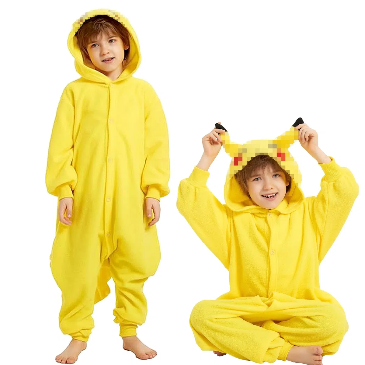 Unisex Jumpsuits, Tier Flanell Strampler Overall, Unisex Erwachsene Kinder Pyjamas Jumpsuit, Cartoon Kostüm Onesie Jumpsuit Tier Relax Kostuem Pyjama Halloween Schlafanzug Cosplay