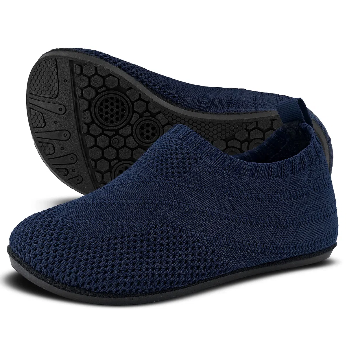 Sosenfer Hausschuhe Kinder Junge und Mädchen | Rutschfeste & atmungsaktive Barfußschuhe | Unisex Turnschläppchen für Kindergarten und Zuhause