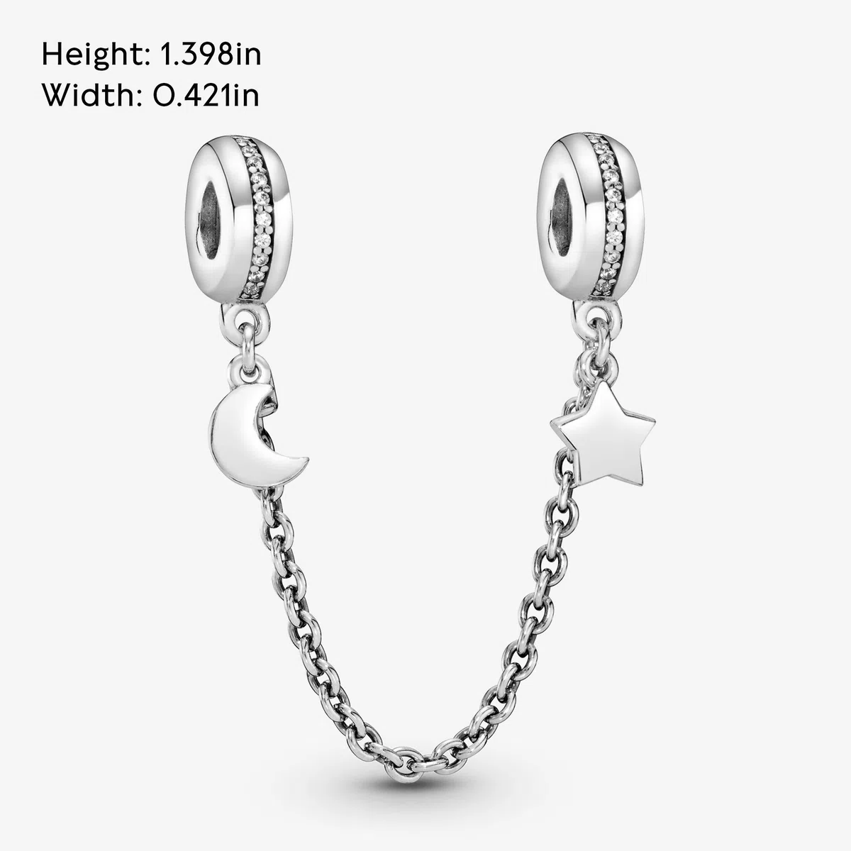 Pandora Damen-Charm Abstandhalter 925 Sterlingsilber 797512CZ-05