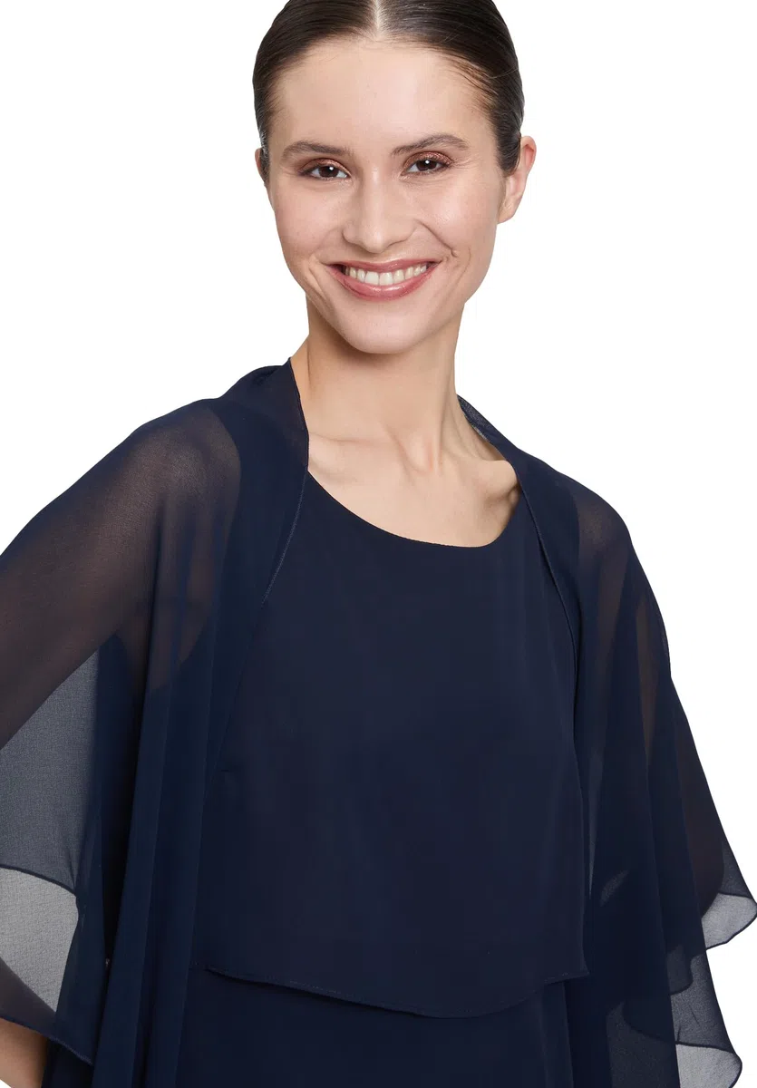 Vera Mont Damen Chiffonstola mit Volant