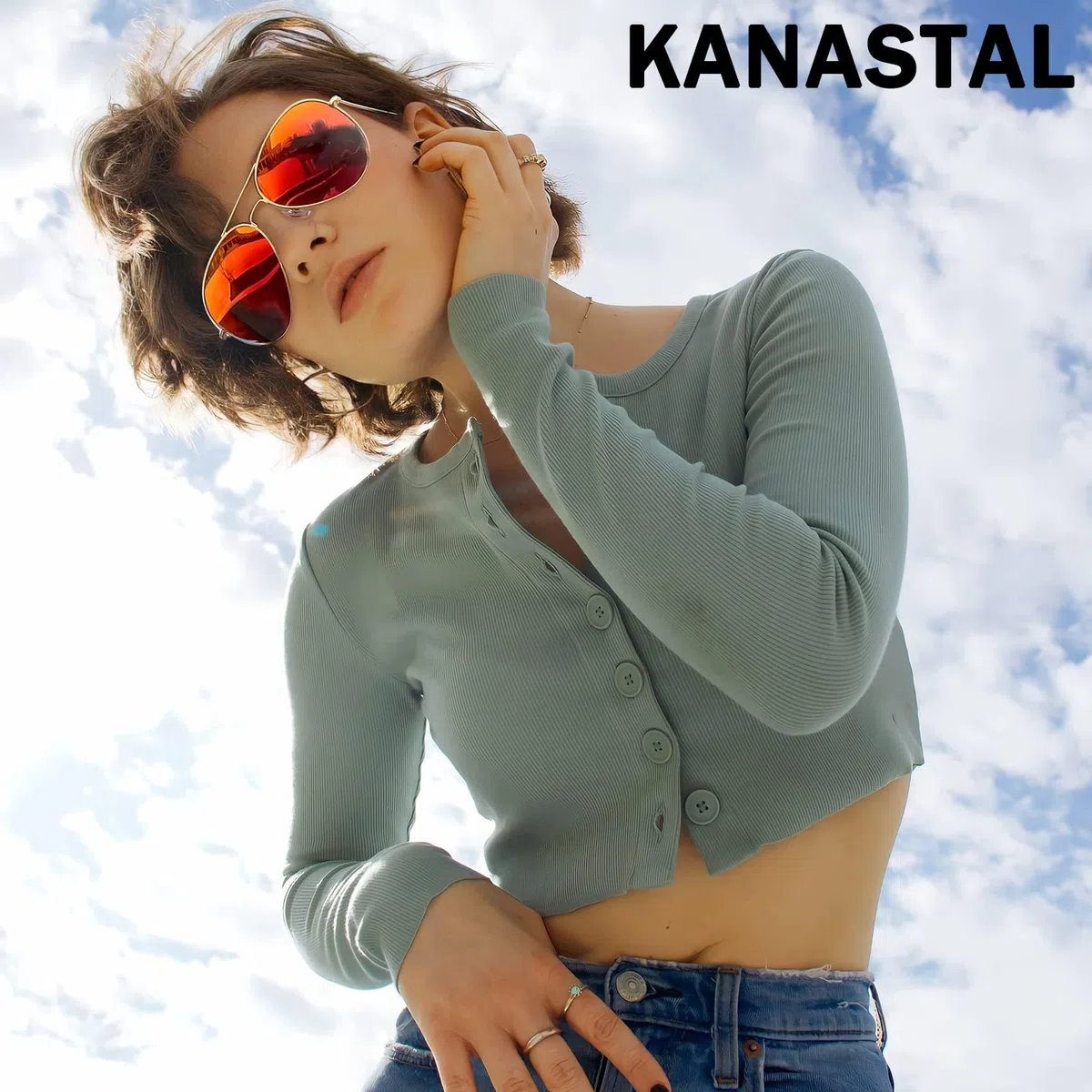 KANASTAL Groß Polarisiert Sonnenbrille Herren und Damen Verspiegelt Sonnenbrillen mit Premium Metallrahmen UV400 Schutz für Fahren Wandern Golf Fischen Outdoorsport