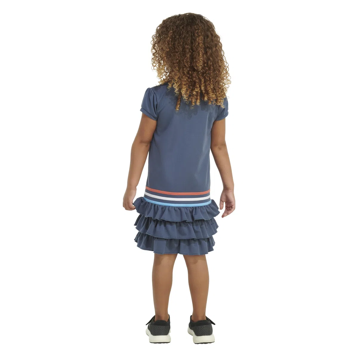 adidas Mädchen Short Sleeve Active Polo Ruffle Dress Tenniskleid