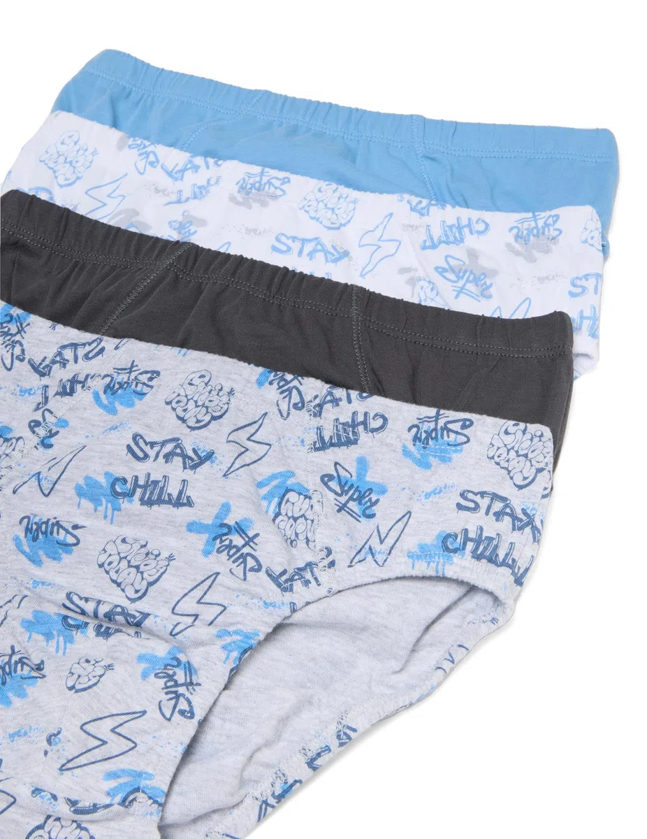OVS KIDS Jungen-Multipack-Slips aus reinem Baumwolle, bunt