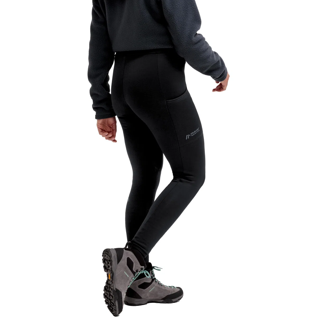 Maier Sports Damen WinterWrap Tights Black M